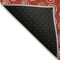 Homeroots 3' X 5' Red And Ivory Geometric Washable Indoor Outdoor Area Rug 583384 - alternate 3