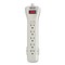 Tripp Lite Protect It! Surge Suppressor, 7 AC Outlets, 7 ft Cord, 2,160 J, Light Gray SUPER7 - alternate 3