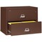 Fireking 2 Drawer, 1 Hr Fire & Impact Rated, 38" Wide Lateral Brown 2-3822-CBR - alternate 2