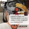 Jackson Safety Face Shield, Clear Visor, Polycarbonate, Ratchet Suspension, Anti-Fog Lens 14201 - alternate 3