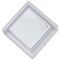 Sunlite LED White Square Modern Outdoor Light Fixture with Canopy, 12W Color Selectable 30K/40K/50K 85114-SU - alternate 2