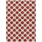 Homeroots 9' X 12' Red And Ivory Polka Dot Washable Indoor Outdoor Area Rug 614939 - alternate 2