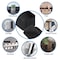 Grizzly Supply Adhesive Hook and Loop Square, 1 in L, 1 in W, Hook and Loop Connection, Black, 25PK GS-HLAQ1-0 - alternate 3