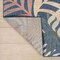 Jonathan Y Tropics Palm Leaves Dark Blue/Multi 3 ft. x 5 ft. Indoor/Outdoor Area Rug AMC100E-3 - alternate 2