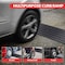 Pyle Car Vehicle Curbside Driveway Ramp, 4ft Heavy Duty Rubber, for Vehicle Mobility, Black PR PCRBDR21 - alternate 2