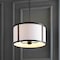Jonathan Y Thatcher 17" Metal LED Pendant Light, Oil Rubbed Bronze/White JYL3510A - alternate 3