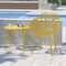 Leisuremod Modern Devon Aluminum Armchair, Yellow DCA23Y - alternate 3