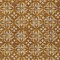 Homeroots 5' X 8' Copper And Beige Floral Washable Indoor Outdoor Area Rug 595980 - alternate 2