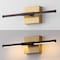 Jonathan Y McKenna 16.25" Modern Minimalist Dimmable Integrated LED Metal Wall Sconce, Oil Rubbed Bronze/Brass G JYL7039F - alternate 2