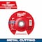 Milwaukee Tool Cut-Off Wheel, 7/8" Sz, 6" dia. 49-94-0127 - alternate 1