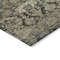 Homeroots 10' X 14' Charcoal And Beige Damask Washable Indoor Outdoor Area Rug 603382 - alternate 3