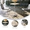 Flash Furniture Round Pub Table w/2 Clmns, Rnd, Wood, Al Base, 24", Wood Top, Wood Grain XA-24-COTA-GG - alternate 4