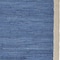 Homeroots 19" Set of Four Blue And Natural Solid With Border Cotton Placemats 548880 - alternate 2