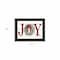 Homeroots Christmas Joy 5 Black Framed Print Wall Art 405033 - alternate 2