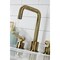 Kingston Brass Widespread Bathroom Faucet with Push Pop-Up Drain, Antique Brass KS1453TKL - alternate 2