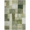 Homeroots 10' X 14' Sage And Fern Green Geometric Washable Indoor Outdoor Area Rug 605872 - alternate 2