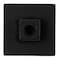 Laurey 7/8in Square Knob - Cosmo - Matte Black 72820 - alternate 2