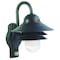 Homeroots Matte Black Motion Sensor Outdoor Wall Light 398635 - alternate 1
