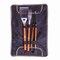 Picnic Time Family Of Brands 3-Piece BBQ Tote & Grill Set, Black with Gray Accents 749-03-175-000-0 - alternate 2
