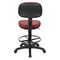 Office Star Products DC Series Sculptured Seat & Back Custom Fabric Drafting Chair, Dillon Lipstick DC517V-R100 - alternate 2