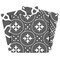 Homeroots 12" X 12" Gray and White Mosaic Peel and Stick Removable Tiles 555905 - alternate 1