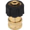 Milton Quick Connect Socket, Female, M22, 3/8 in PWA001 - alternate 2