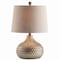Jonathan Y Bates 22" Honeycomb LED Table Lamp, Antique Brown JYL3020A - alternate 1
