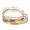 Homeroots Set of Two Gold Solid Wood Round Vanity Tray 574197 - alternate 2