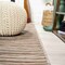 Jonathan Y Finn Modern Farmhouse Pinstripe Brown/Natural 2 ft. x 8 ft. Indoor/Outdoor Runner Rug TSN102B-28 - alternate 2