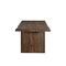 Homeroots 86" Dark Brown Wood Live Edge Dining Table 554338 - alternate 2