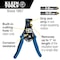 Klein Tools Katapult Wire Stripper and Cutter for Solid and Stranded Wire 11063W - alternate 2