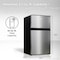 Tcl 3.1 Cu. Ft. Compact Double-Door Mini Refrigerator, Silver TRM31D4AV - alternate 2