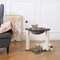 Simple Deluxe Cat Scratching Post for Indoor Cats, Small Cat Tree Tower with Hammock Wooden Interactive Track Bal PTCATTREE18GRY - alternate 2