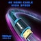 Maximm 1ft 4K Ultra HD Braided HDMI 2.0 Cable 18Gbps 4K60Hz HDR HDMI-4K1FT - alternate 2