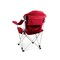 Picnic Time Family Of Brands Reclining Camp Chair, Dark Red 803-00-100-000-0 - alternate 1
