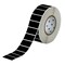 Brady Weather Resistant Polyester Outdoor Labels 1 in H x 2 in W Black 3000/RL THT-17-8591-3-BK - alternate 1