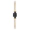 Cwi Lighting Petra Integrated LED 36in Sand Black Indoor-Outdoor Wall Light with Handcrafted Glass 1723W36-2-101-A - alternate 1