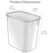 Acrimet Wastebasket Bin for Recycling, 3.25 Gallon/13 Quart/12 Liter (Plastic), 4PK 578.3 - alternate 2