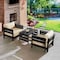 Alaterre Furniture Alaterre Barton 3 Piece Patio Furniture Set with Cushions for Porch Black Finish 80-BARTON-CH2TB-B - alternate 3