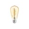 Current Filament LED Bulb ST19 E26 Medium Amber Warm White 60 W Transparent Amber 36507 - alternate 3