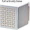 Acrimet Steel Metal Bookends for Shelves, Heavy Duty, for Large books, (White with Gold), 2PK 297.1 - alternate 2