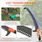 Vevor Manual Pole Saw Extendable Tree Pruner 7.3-27 ft Fiberglass Pole Scissors GZJDJZ-8m8 - alternate 3