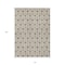 Homeroots 10' X 14' Brown And Beige Geometric Washable Indoor Outdoor Area Rug 595714 - alternate 3