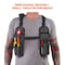 Ergodyne Gray Dual Shoulder Radio Holster 3144 - alternate 2