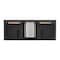 James Martin Vanities Lorelai 60'' D Vanity, Black Onyx w/ Jasmine Pearl Silestone Top w/FreePower Wireless Charger 424-V60D-BKO-FEJP - alternate 2