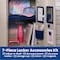 Lockermate Adjust-A-Shelf 6-Piece Locker Accessories Set, Blue 50924KIT-NVY - alternate 2