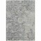 Homeroots 9' X 12' Gray Beige And Charcoal Oriental Washable Indoor Outdoor Area Rug 587444 - alternate 3