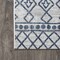Jonathan Y Kafel Tribal Bohemian Ivory/Blue 2 ft. x 10 ft. Indoor/Outdoor Runner Rug SMB130C-210 - alternate 3