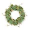 Homeroots 32" Green Daisy Artificial Wreath 634649 - alternate 1