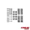 Extreme Max 3005.4089 Aluminum 4-Step Compact Folding Pontoon Boarding Ladder 3005.4089 - alternate 2